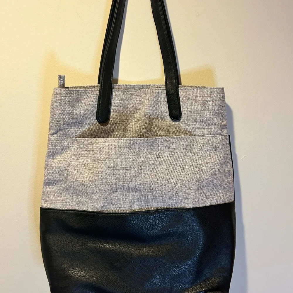 Convertible backpack laptop bag tote Stylish black gray‎ orange travel commute